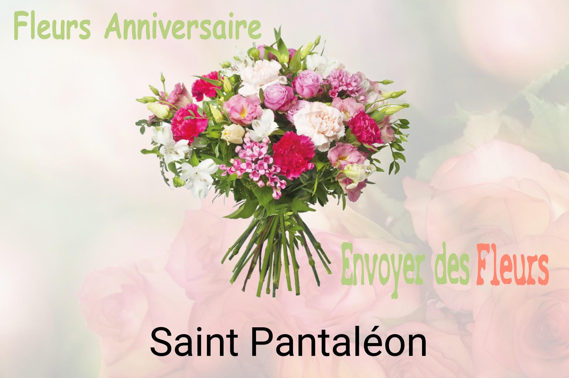 Bouquet de fleurs d’anniversaire livré à Saint-Pantaléon