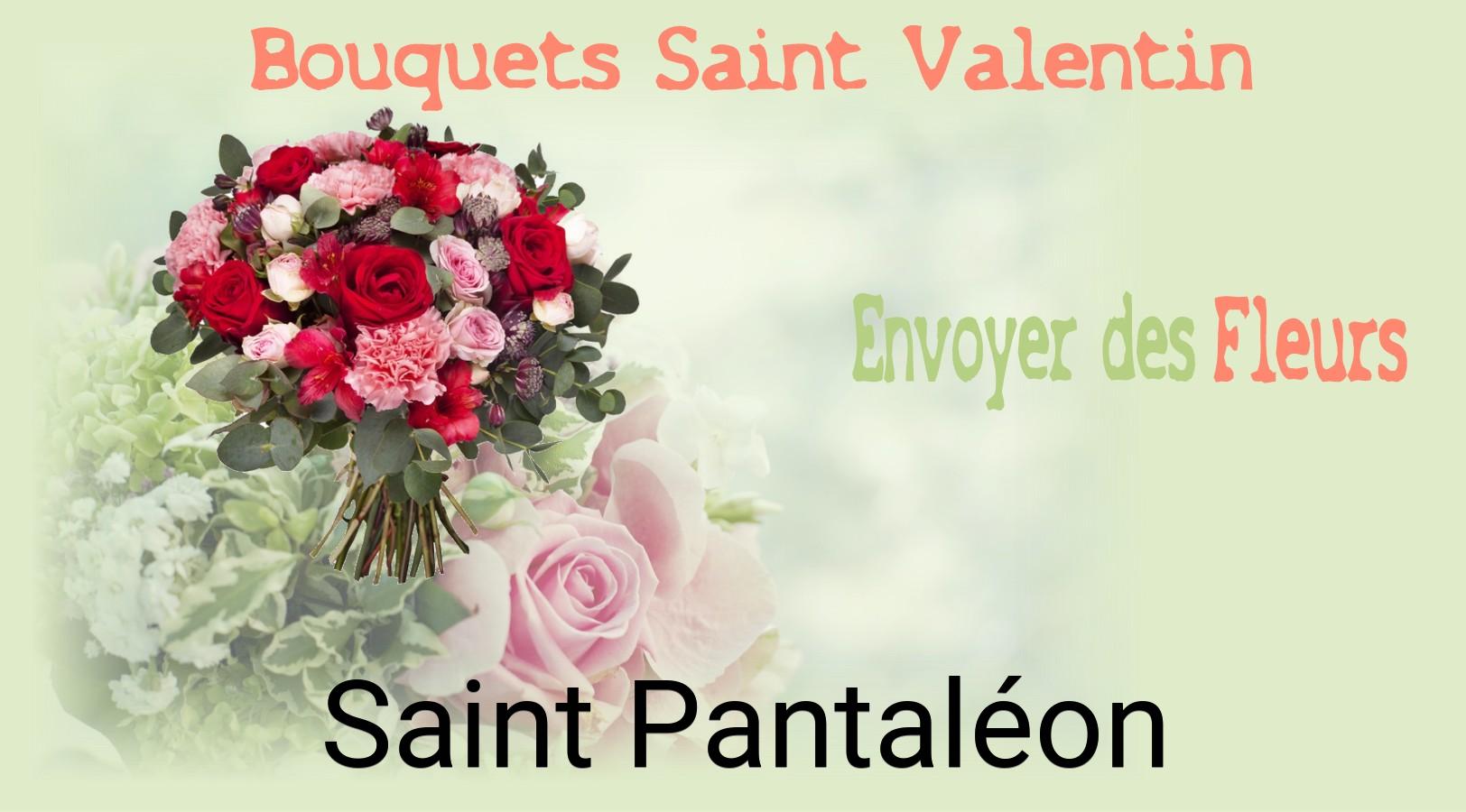 Roses de Saint-Valentin livrées à Saint-Pantaléon